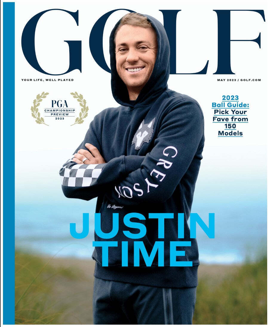 Golf Justin Time Magazine