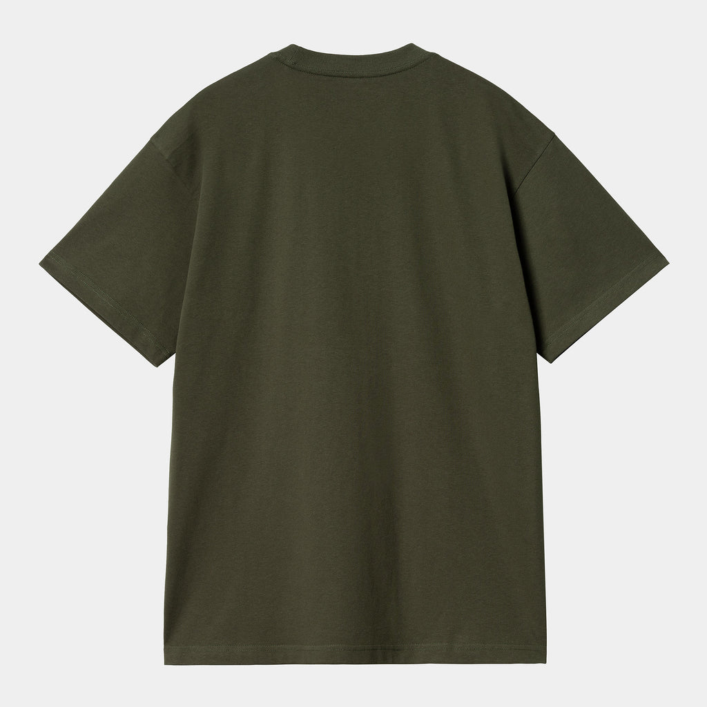 S/S Basics T-Shirt Office Green / Winter Spice