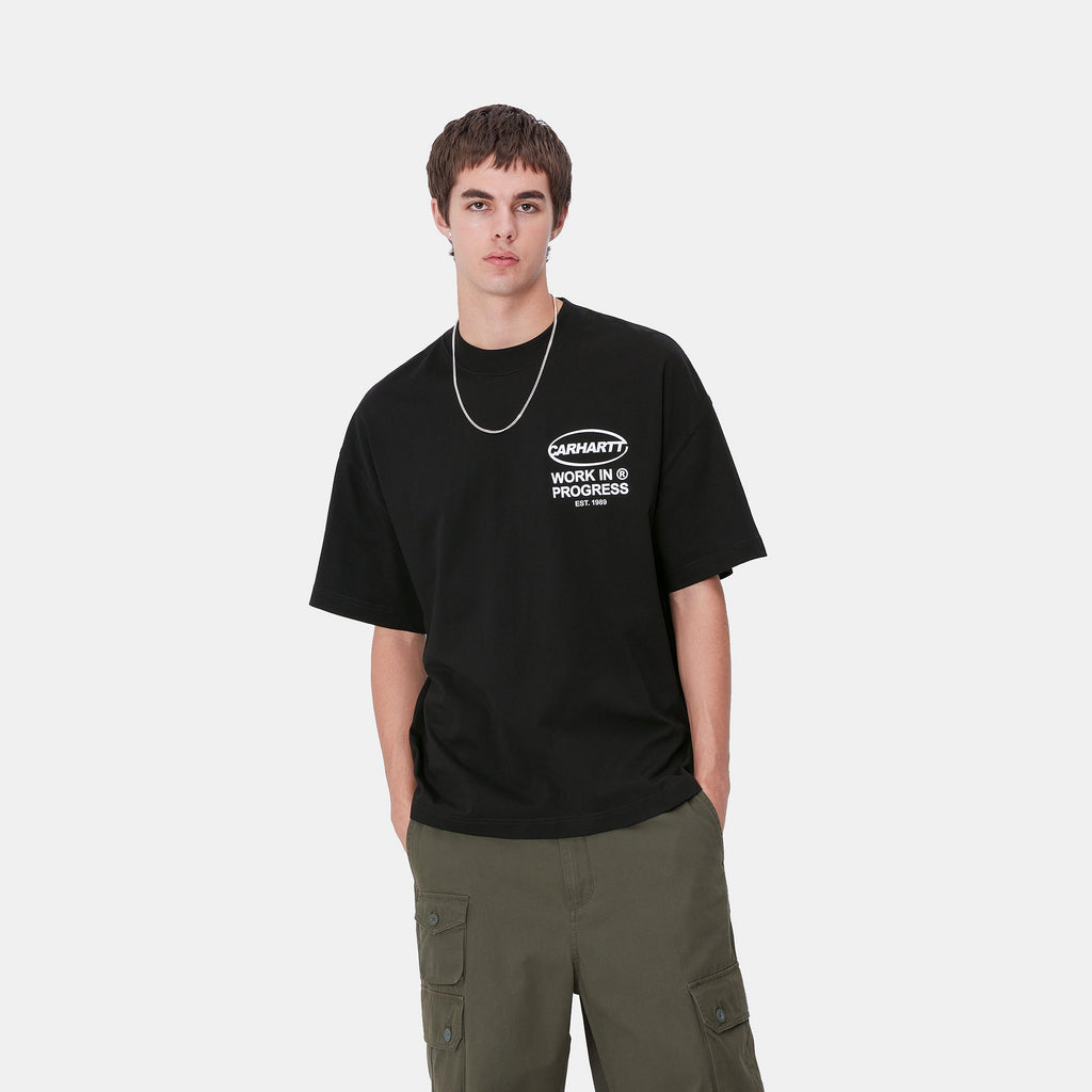 S/S Body Of Work T-Shirt Black / White