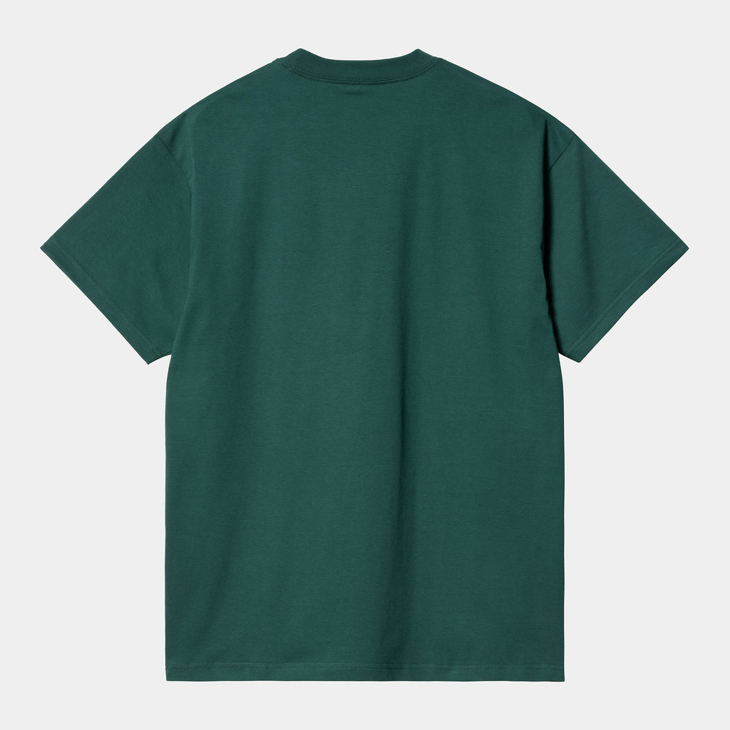 S/S Cat Sticker T-Shirt Chervil