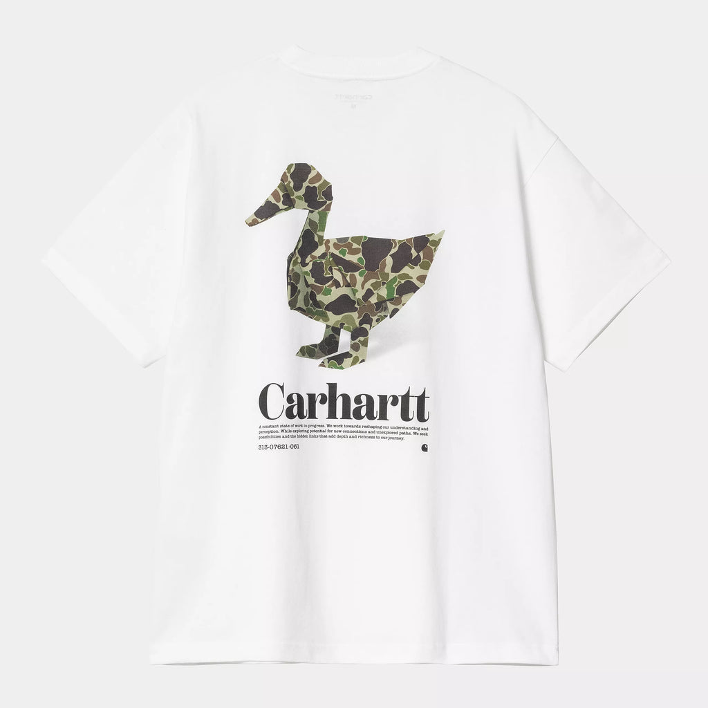 S/S Fold Duck T-Shirt White