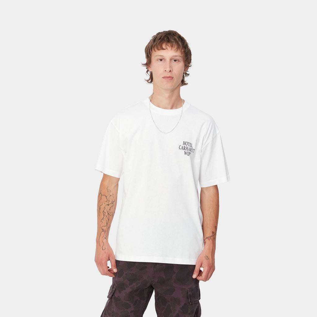 S/S Hotel Keys T-Shirt White / Black