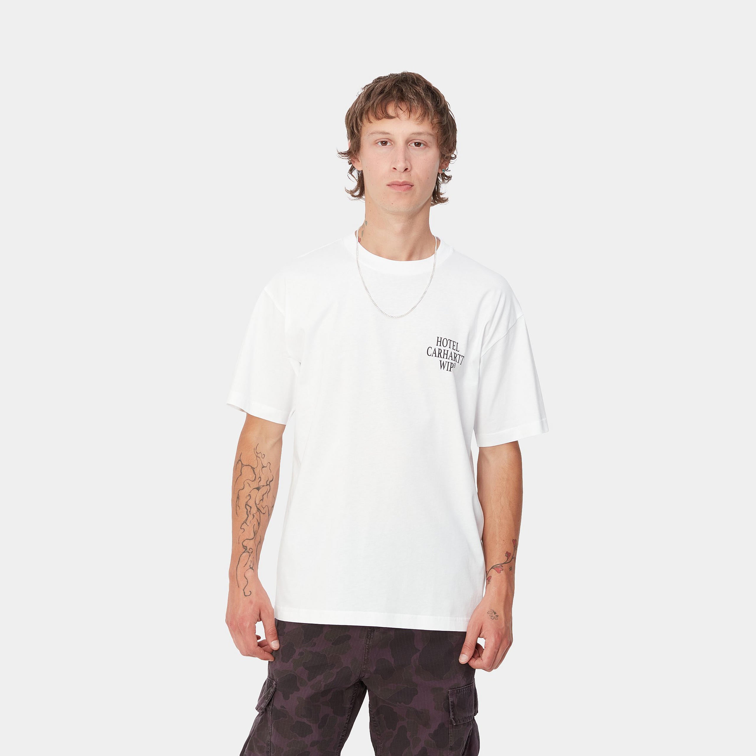S/S Hotel Keys T-Shirt White / Black