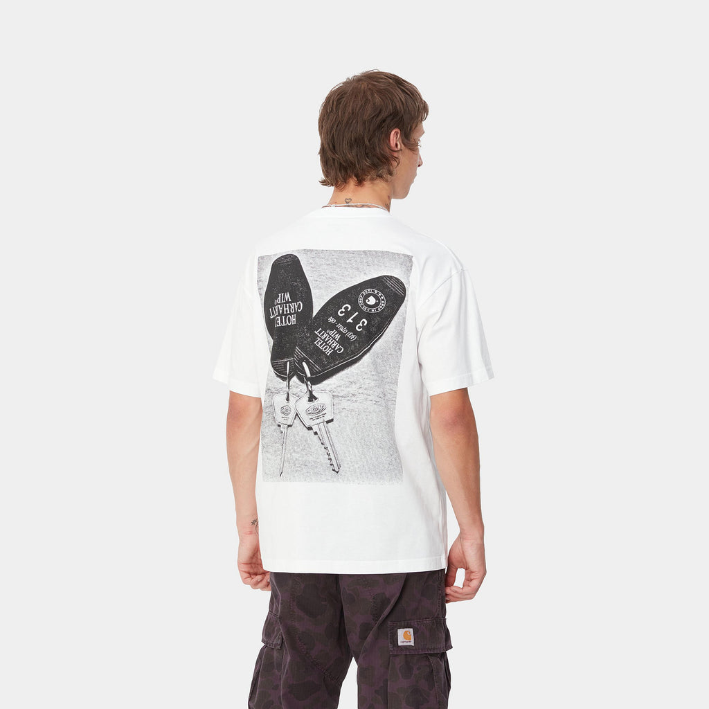 S/S Hotel Keys T-Shirt White / Black