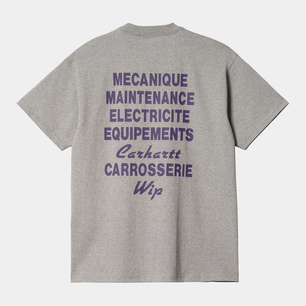 S/S Mechanics T-Shirt Grey Heather