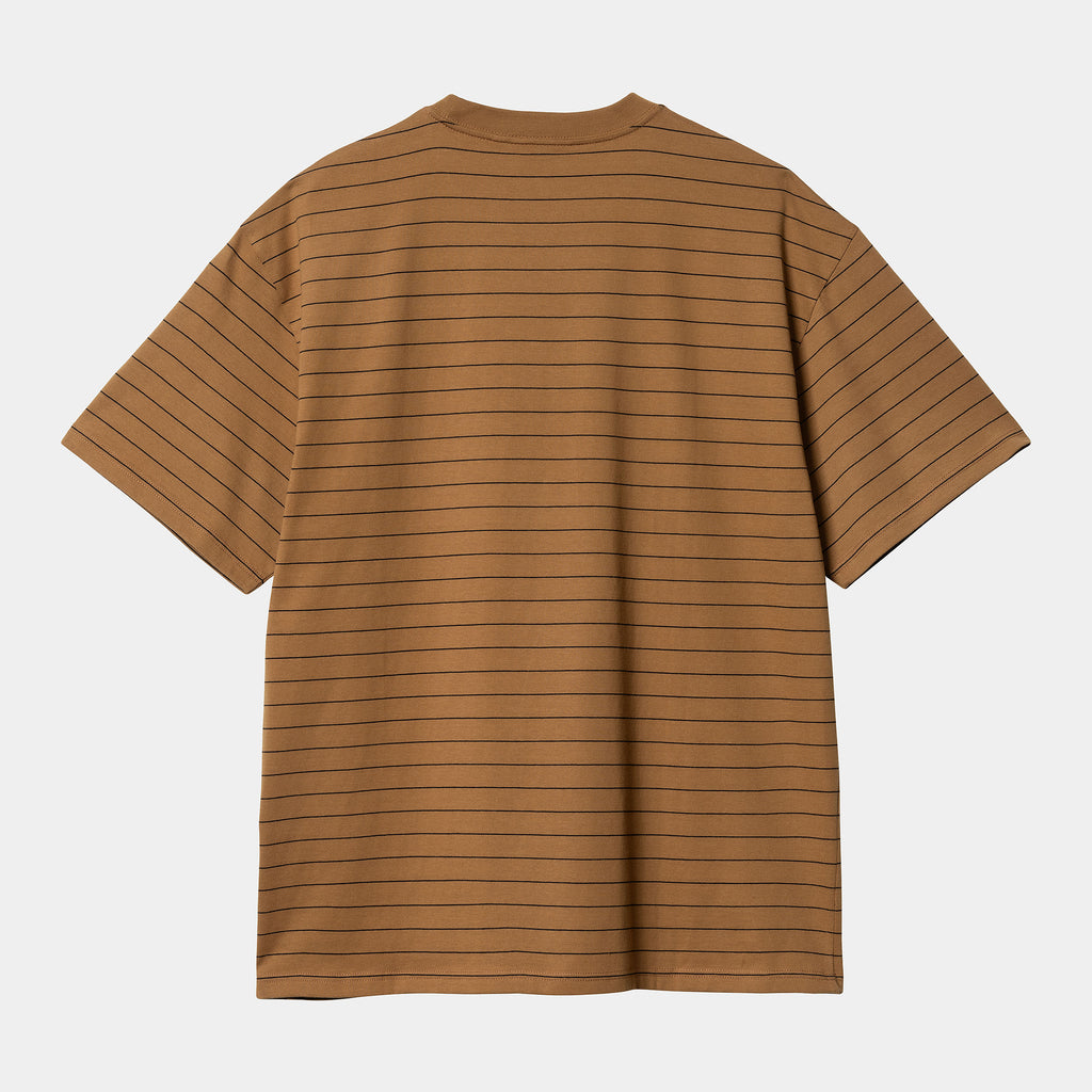 S/S Orlean Spree T-Shirt Hamilton Brown Black