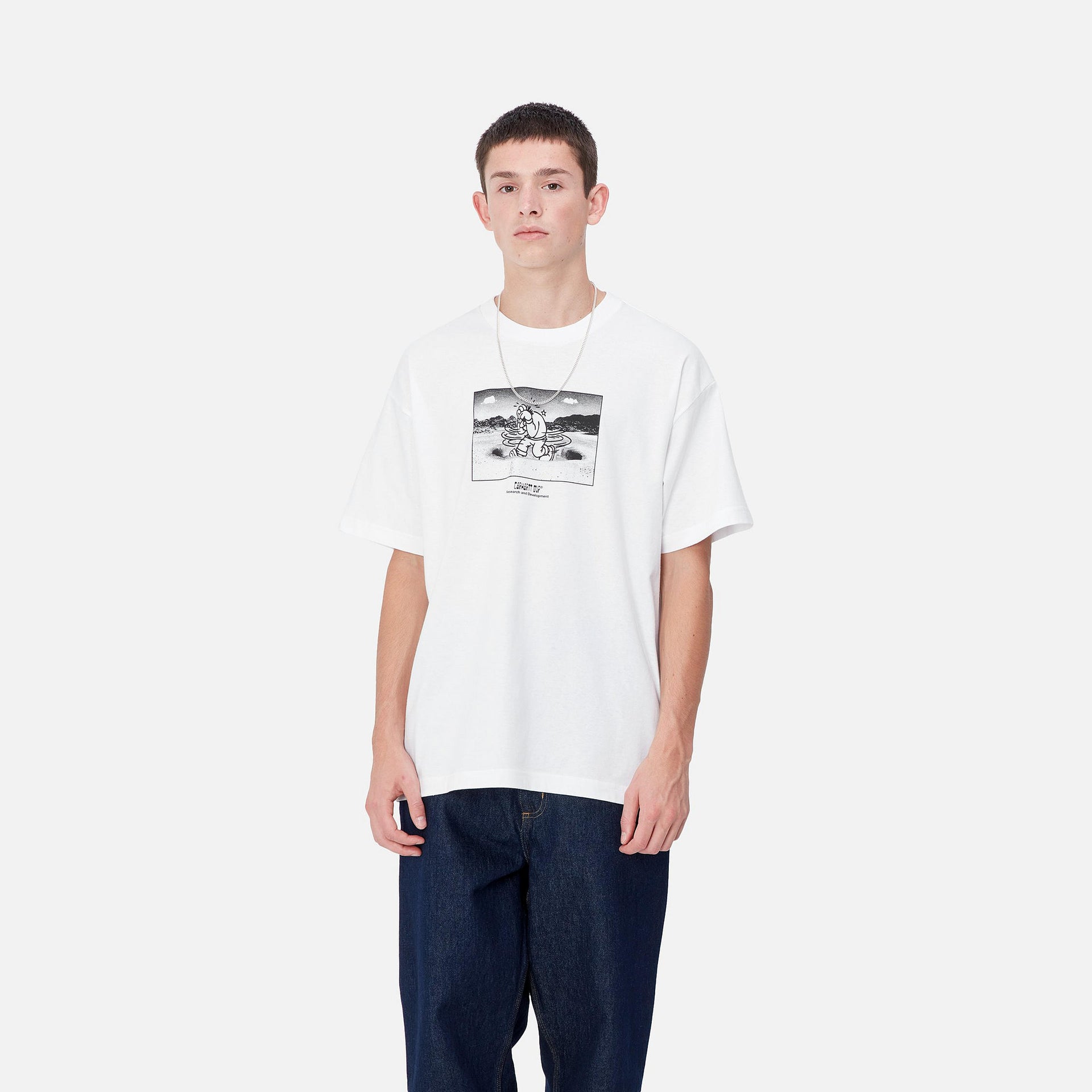 S/S Think Tank T-Shirt White