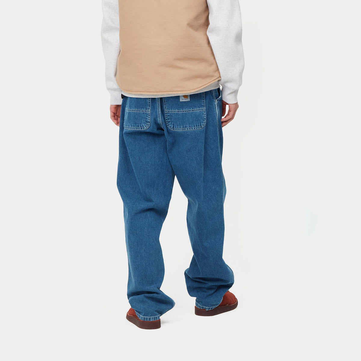 Simple Pant Blue Stone Washed