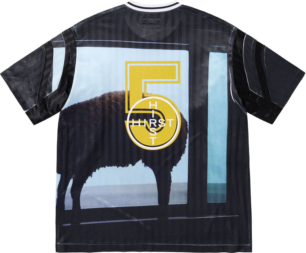 DAMIEN HIRST SOCCER JERSEY BLACK