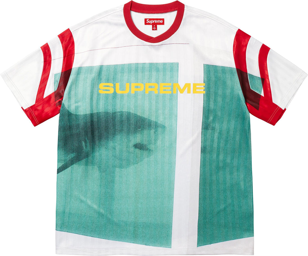 DAMIEN HIRST SOCCER JERSEY WHITE