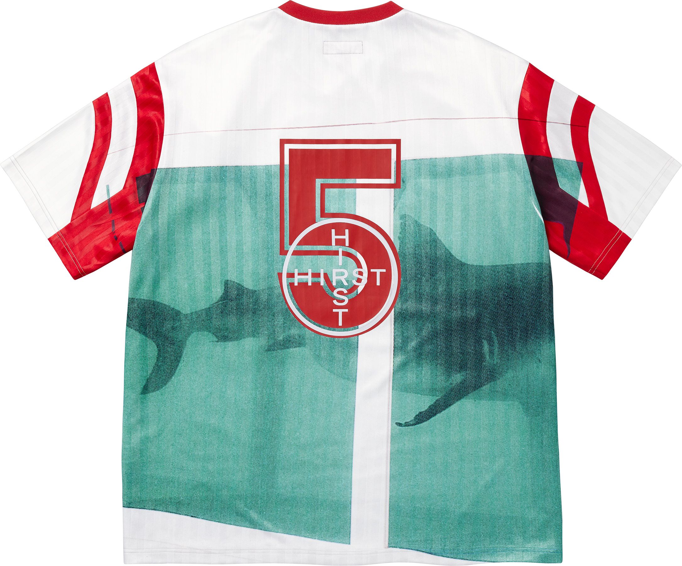 DAMIEN HIRST SOCCER JERSEY WHITE