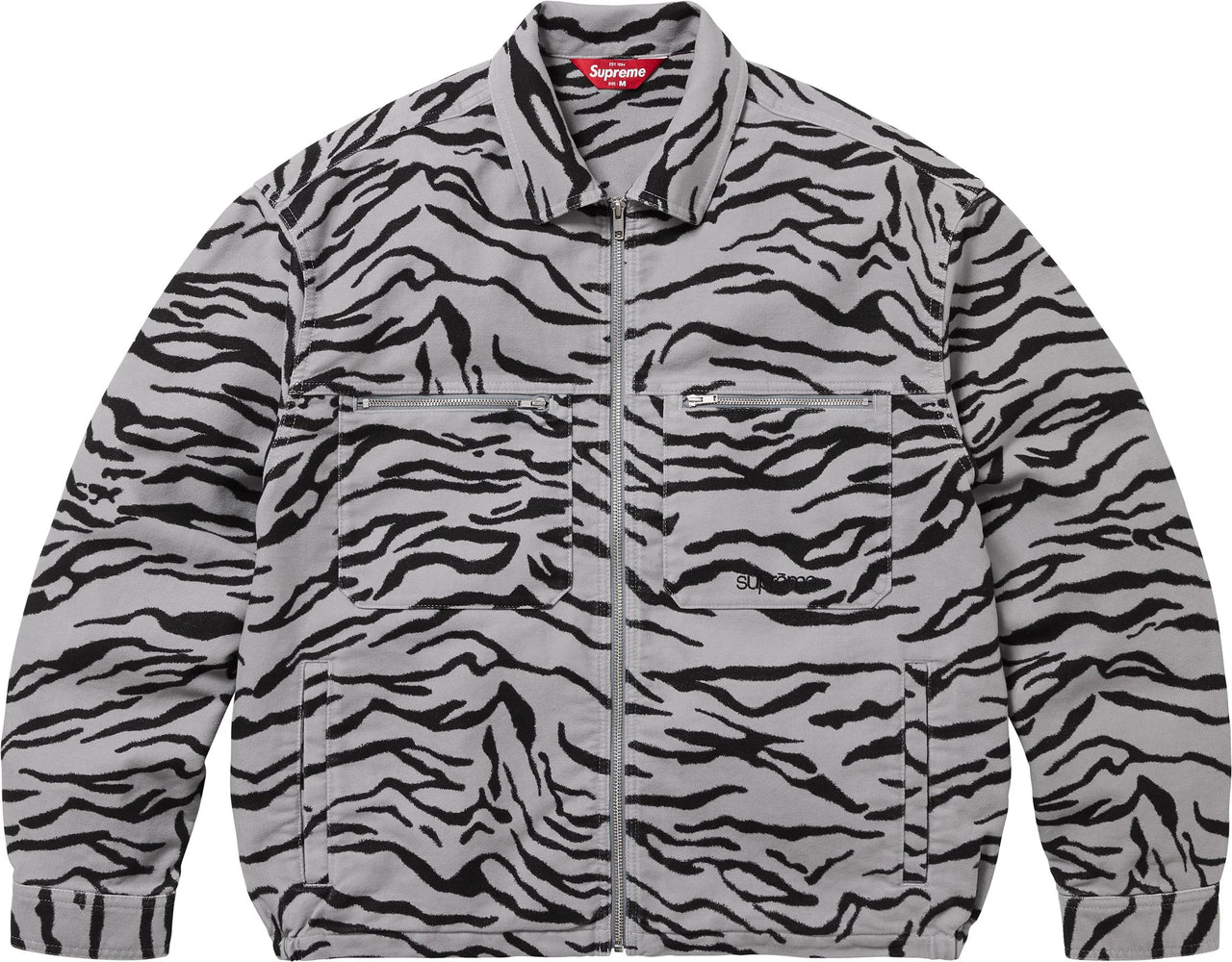 MOLESKIN WORK JACKET ZEBRA