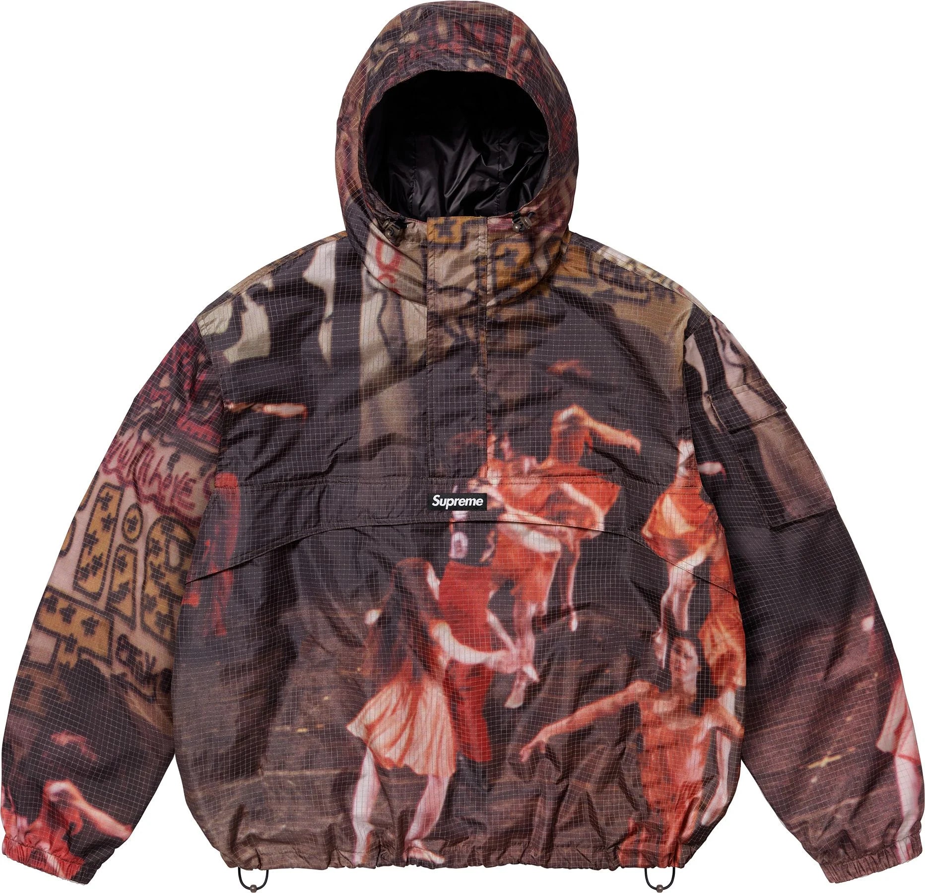 REFLECTIVE RIPSTOP ANORAK MULTI