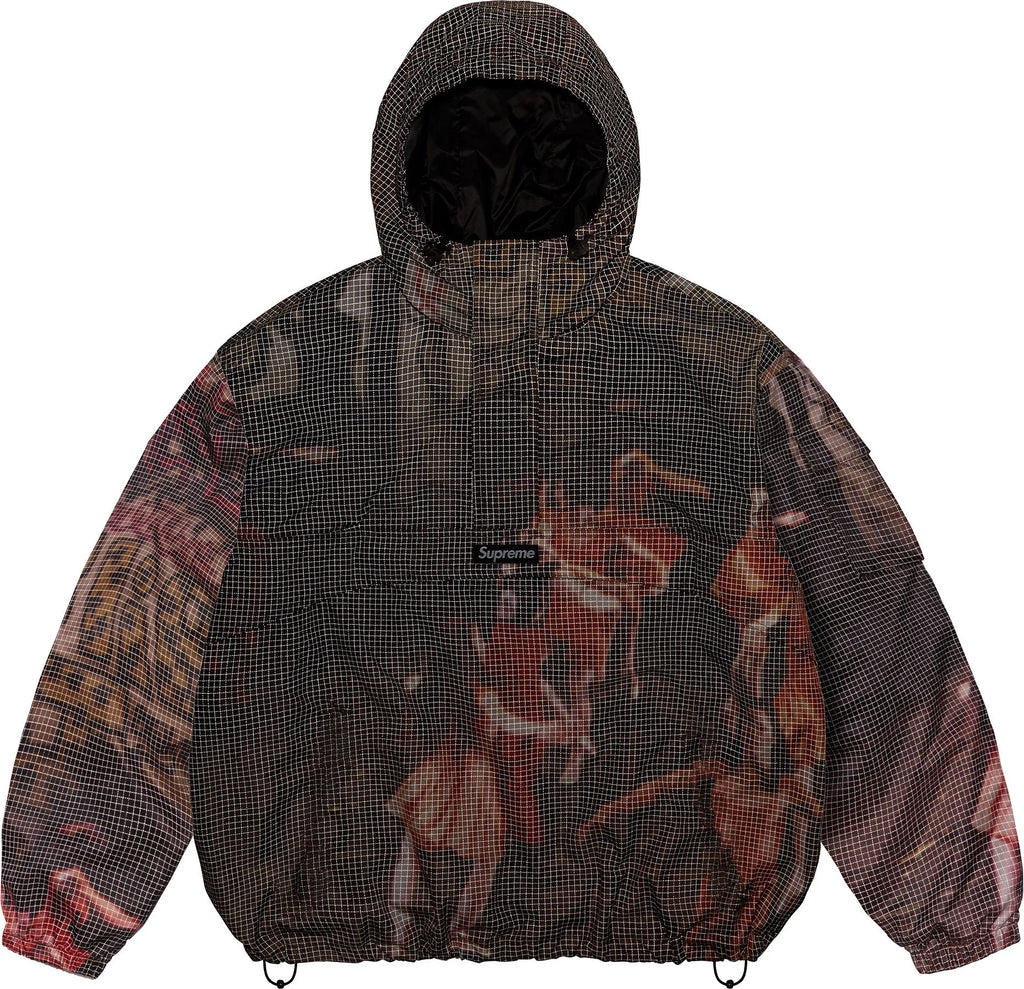 REFLECTIVE RIPSTOP ANORAK MULTI