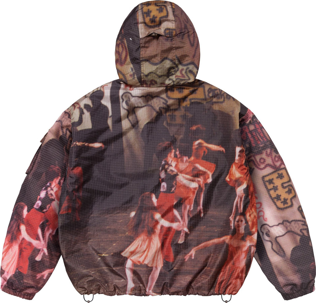 REFLECTIVE RIPSTOP ANORAK MULTI