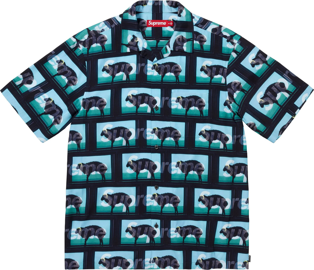 DAMIEN HIRST S/S SHIRT BLACK