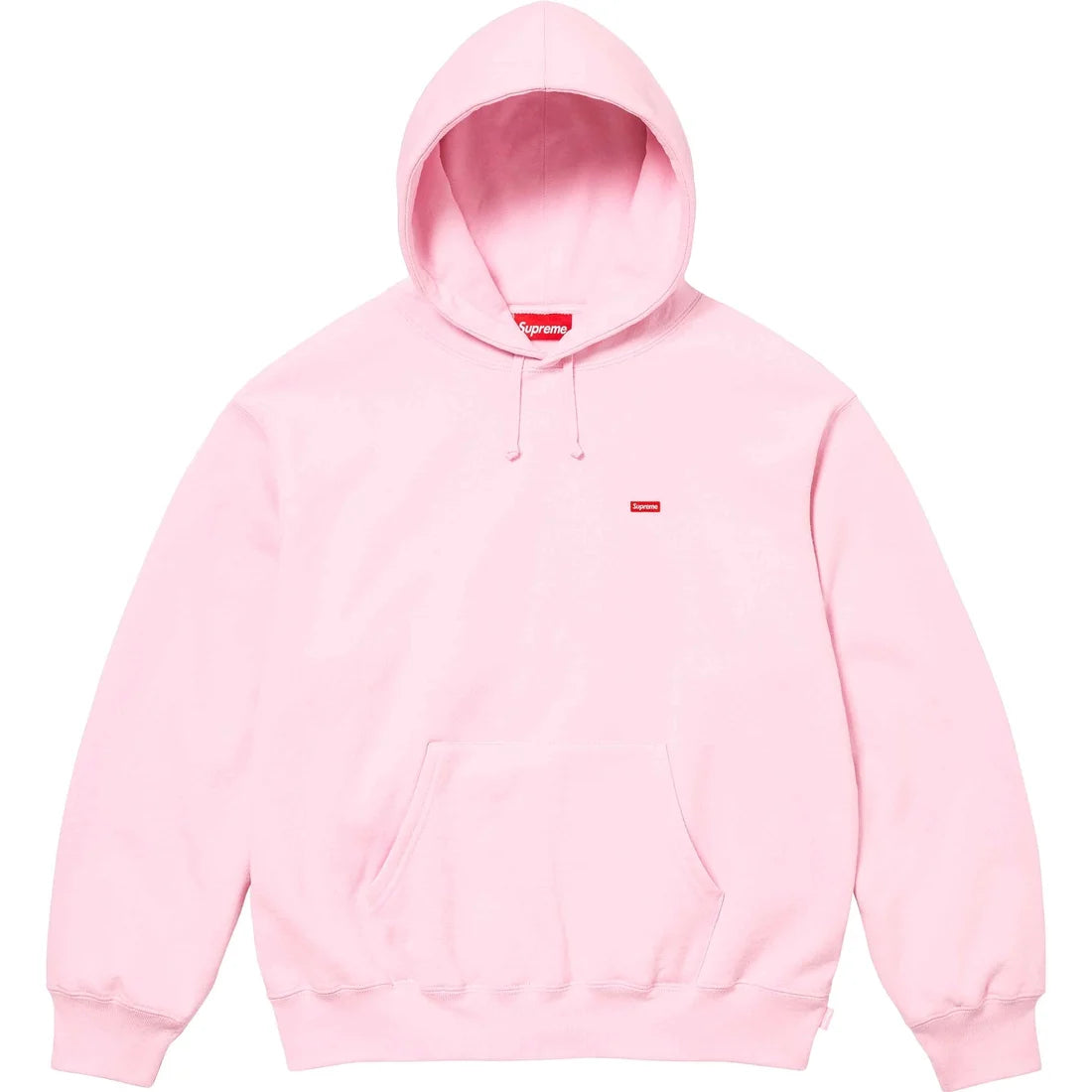 Small Box Hooded Sweatshirt Light Pink