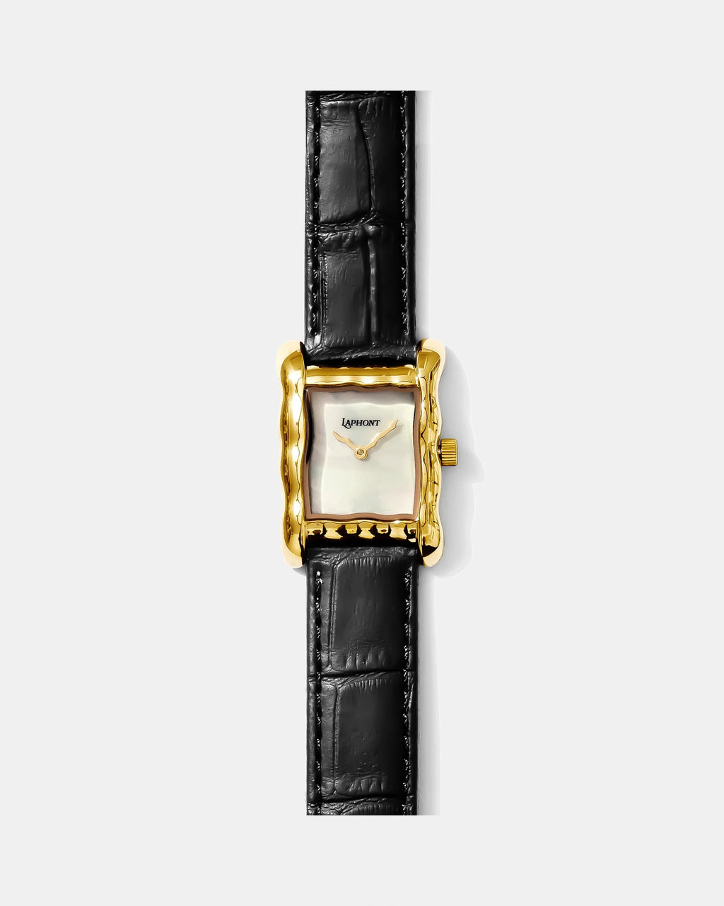 Laphont Situ Watch Small Gold Case Mother of Pearl Dial