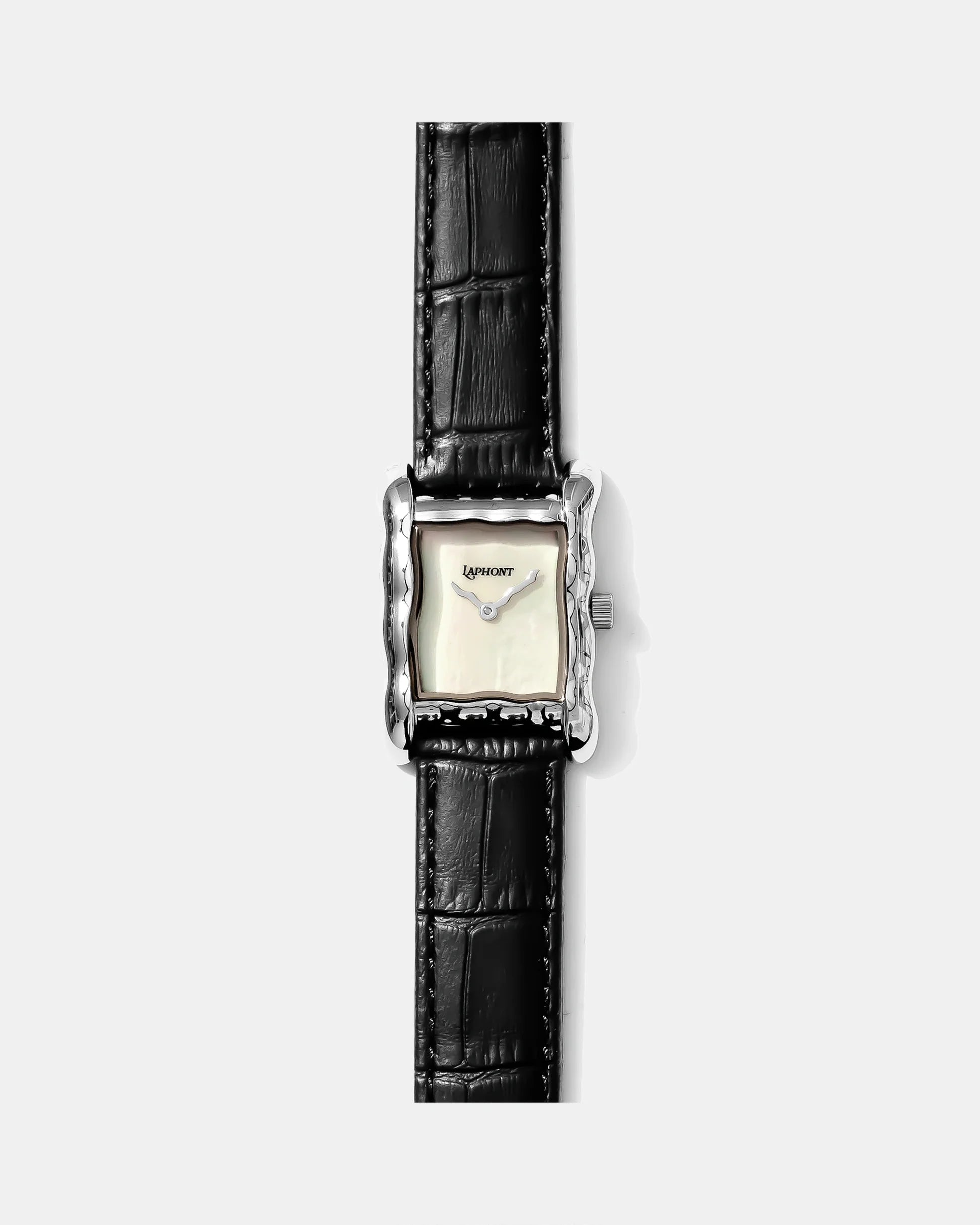 Laphont Situ Watch Small Silver Case Mother of Pearl Dial