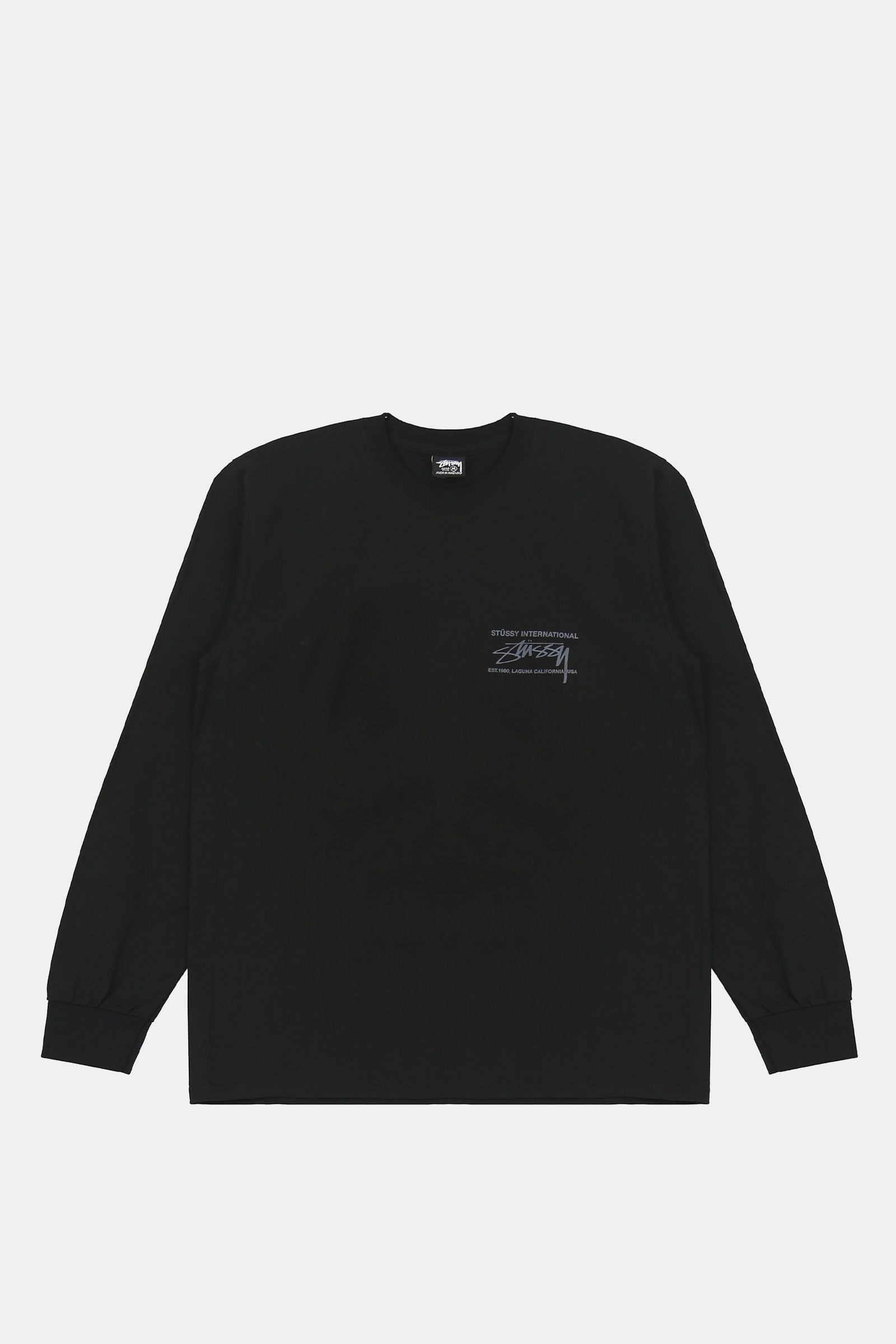 SMOOTH INT. LS TEE BLACK