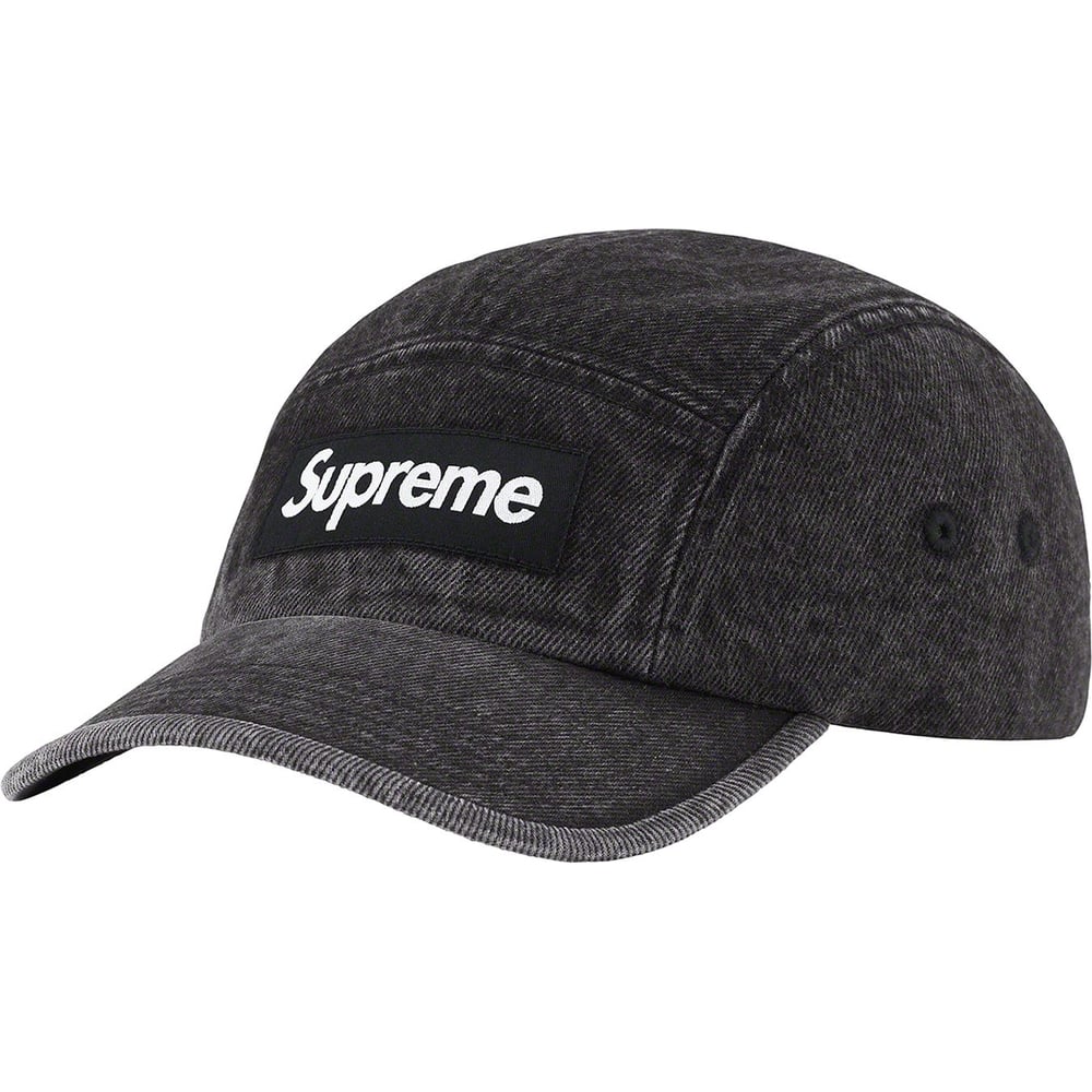 Supreme Denim Cap Black