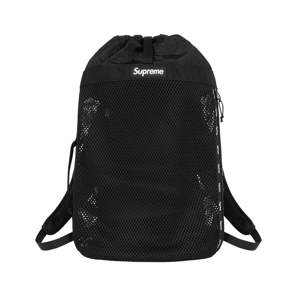 supreme mesh small backpack black メンズ | cubeselection.com