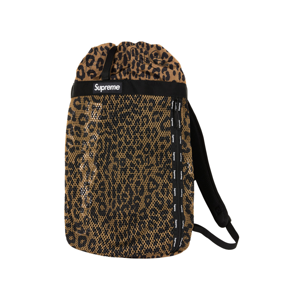 Supreme Mesh Backpack Leopard - Neighborhood