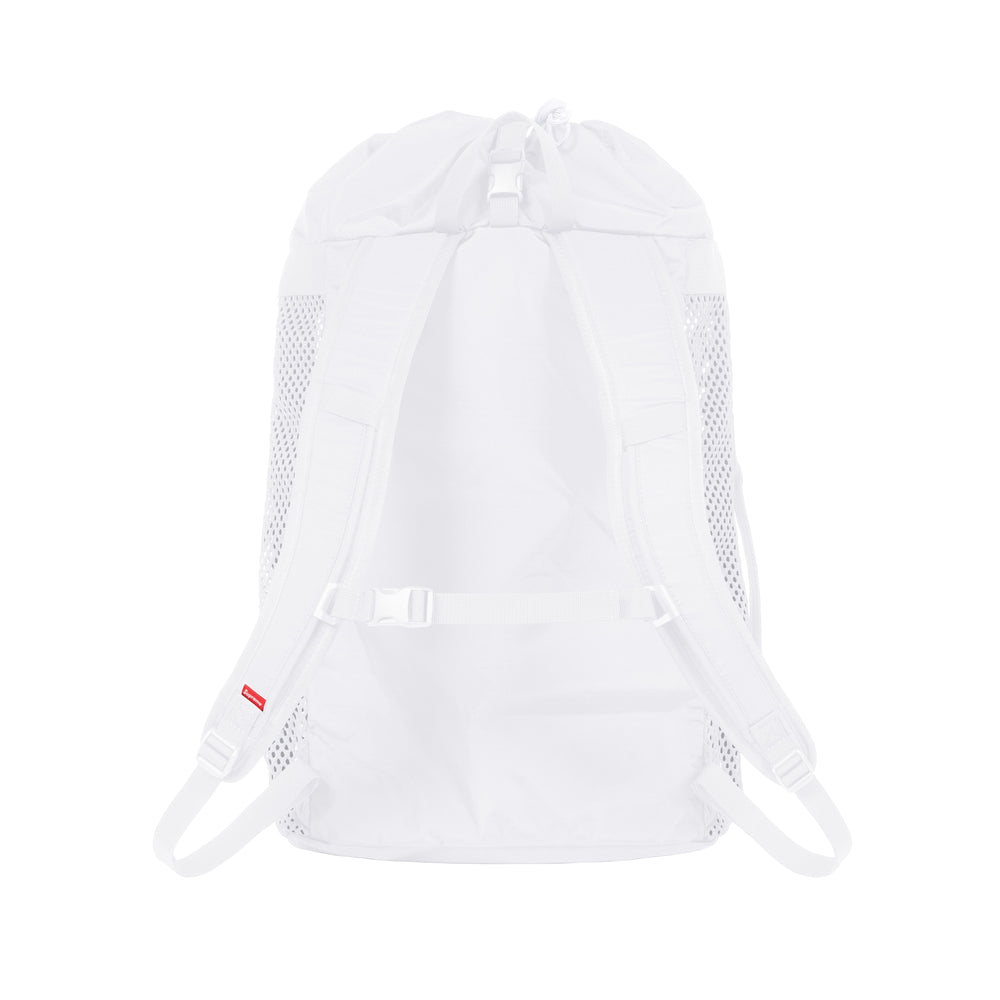 Supreme Mesh Backpack White