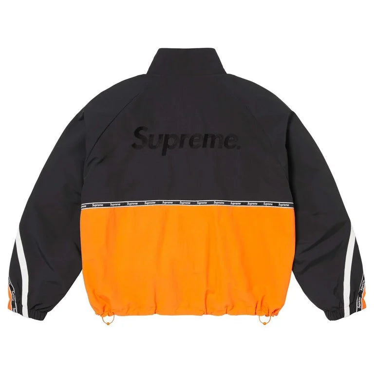 LOGO TAPING TRACK JACKET ORANGE
