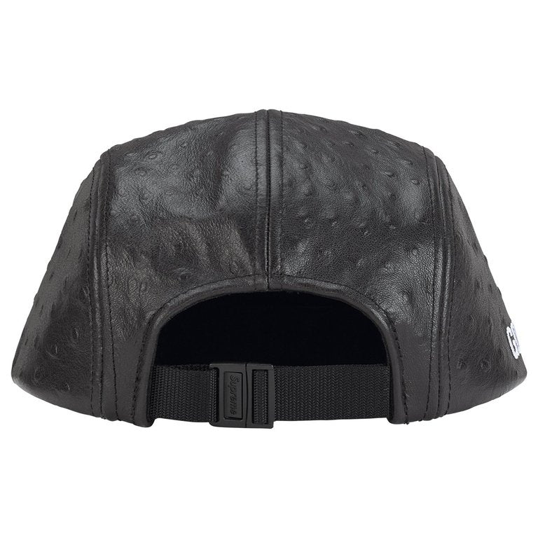 OSTRICH EMBOSSED LEATHER GORE-TEX CAM BLACK