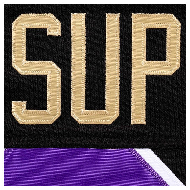 PANELED HOCKEY JERSEY BLACK L