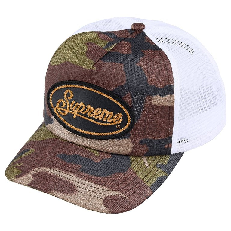 RAFFIA MESH BACK 5-PANELWOODLAND CAMO