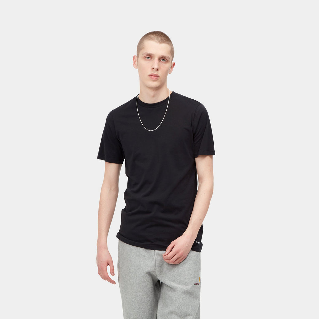 Standard Crew Neck T-Shirt Black Black