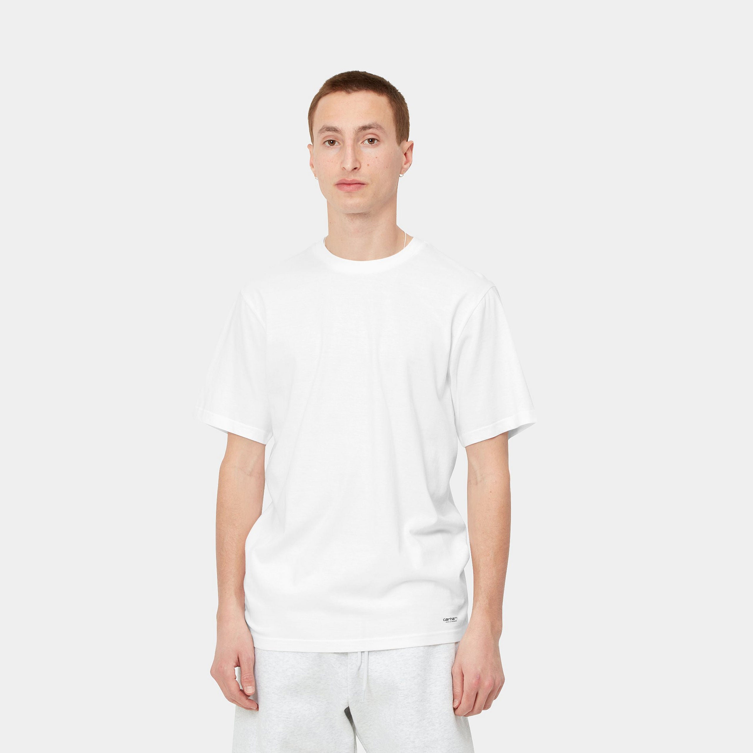 Standard Crew Neck T-Shirt White White