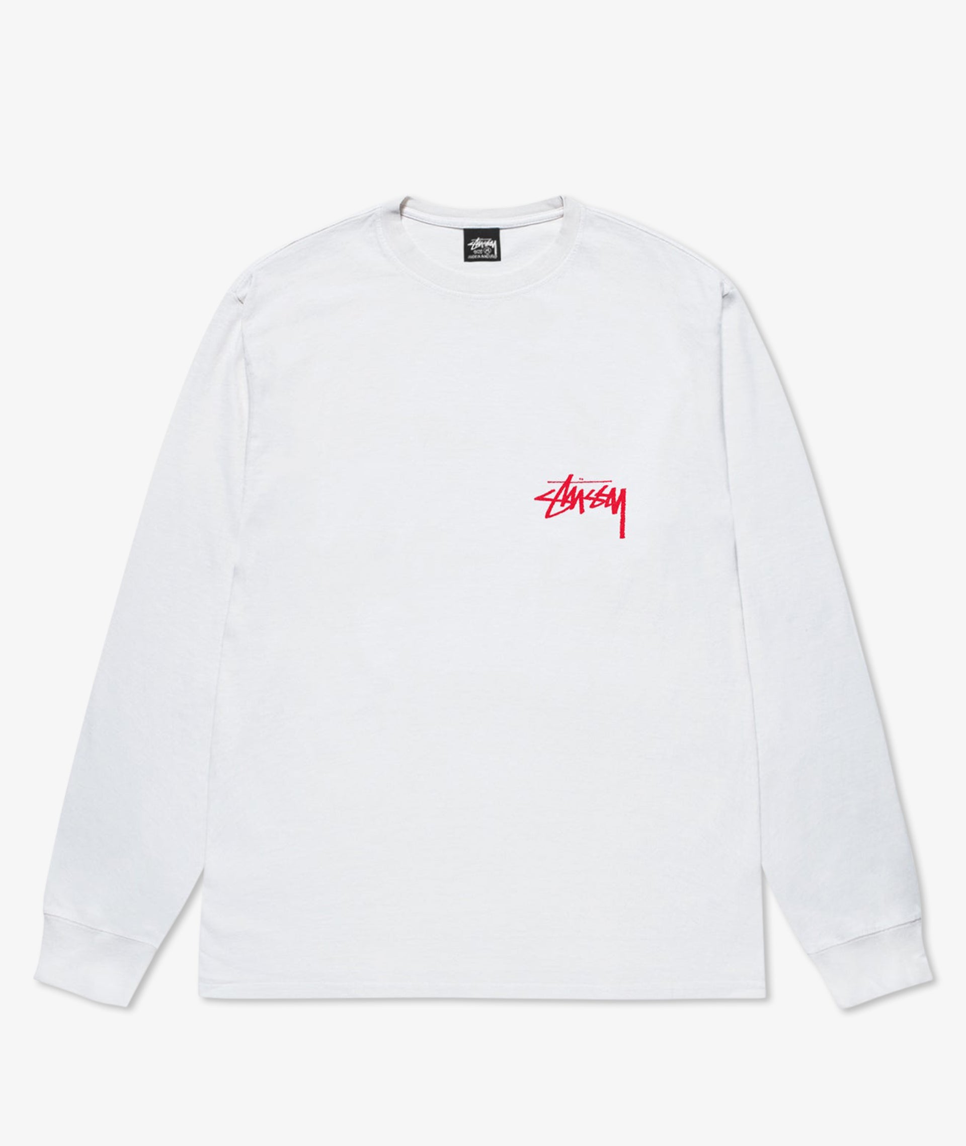 BEAT CRAZY LS TEE WHITE