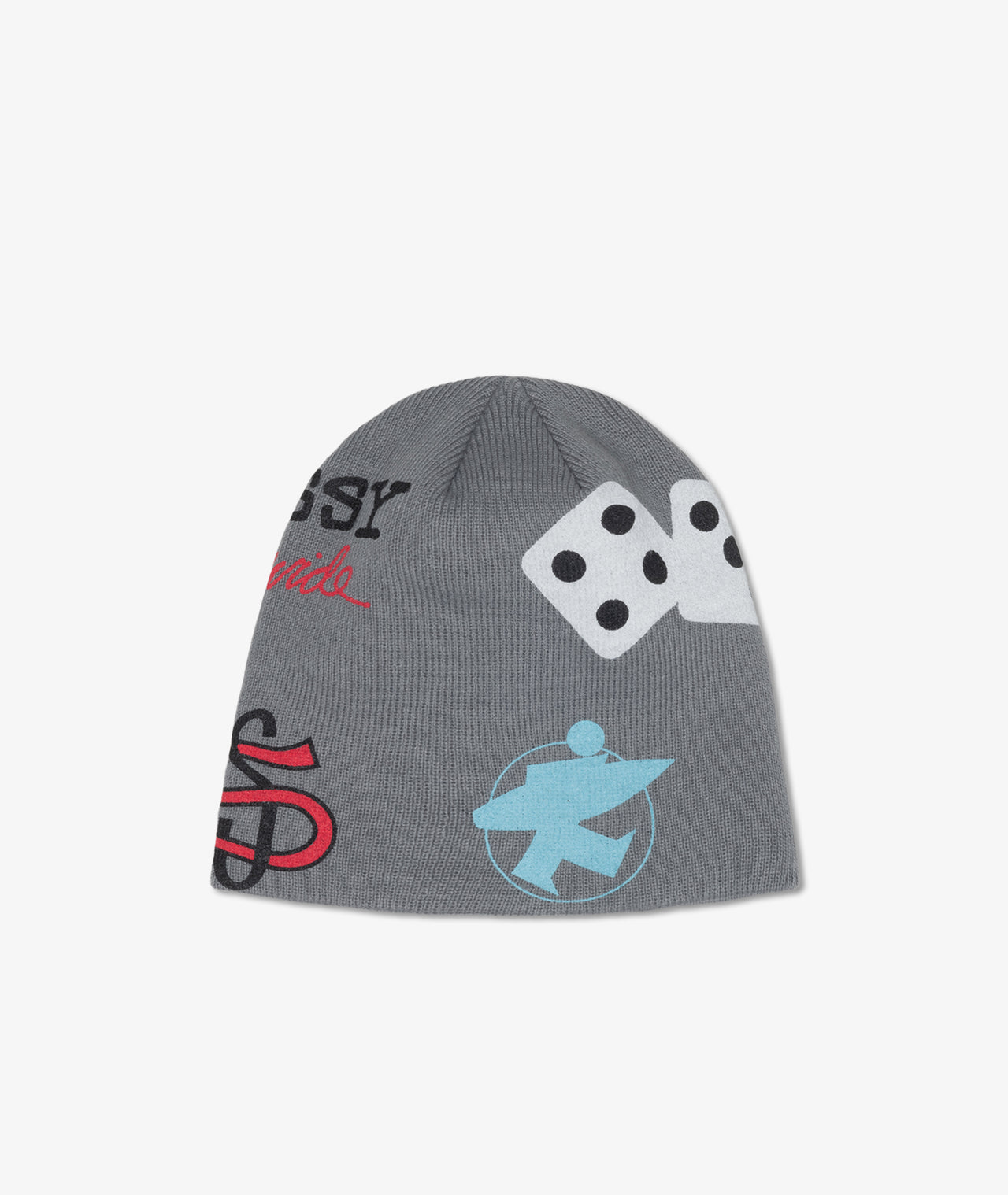 MIXED LOGO SKULLCAP GREY