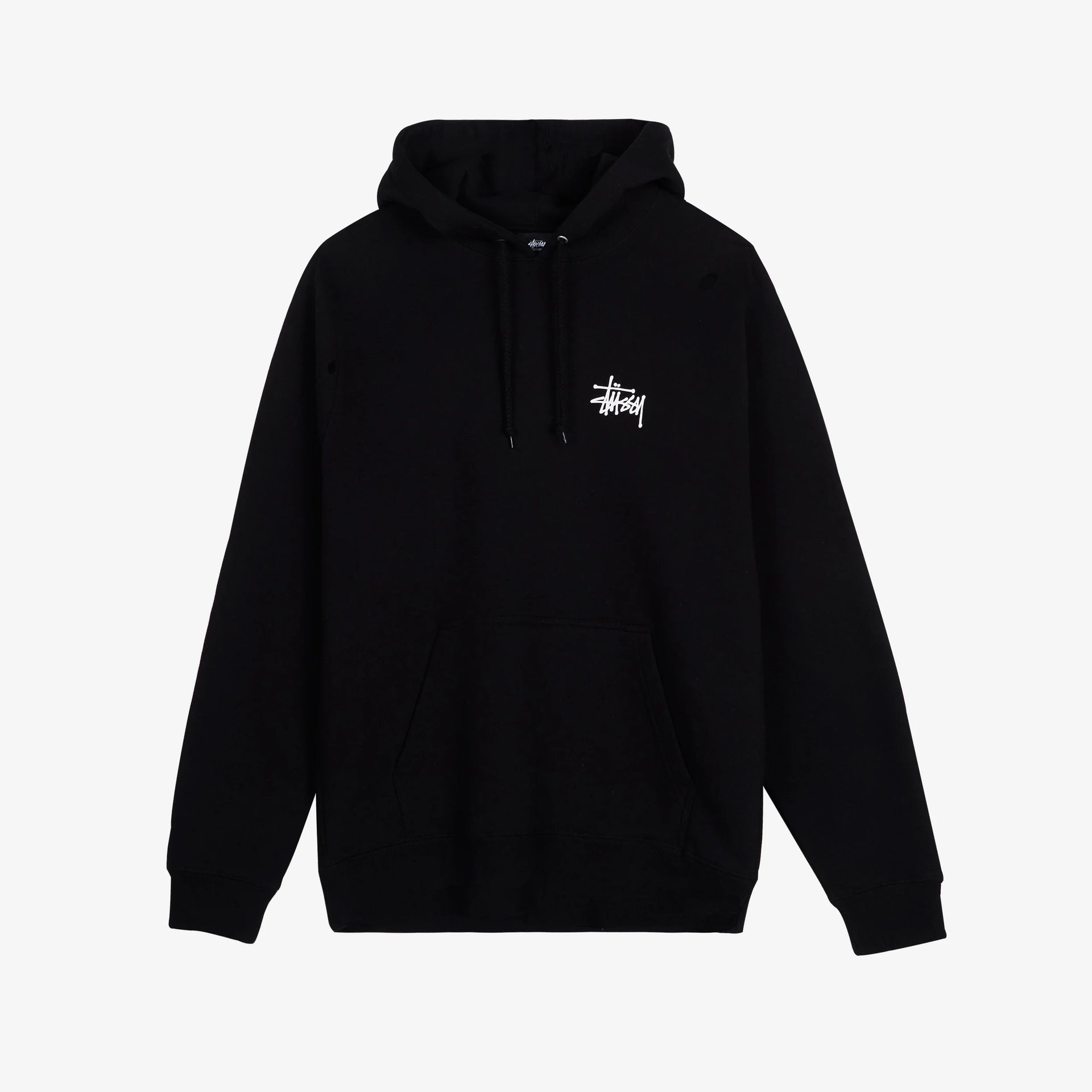 BASIC STUSSY HOOD BLACK