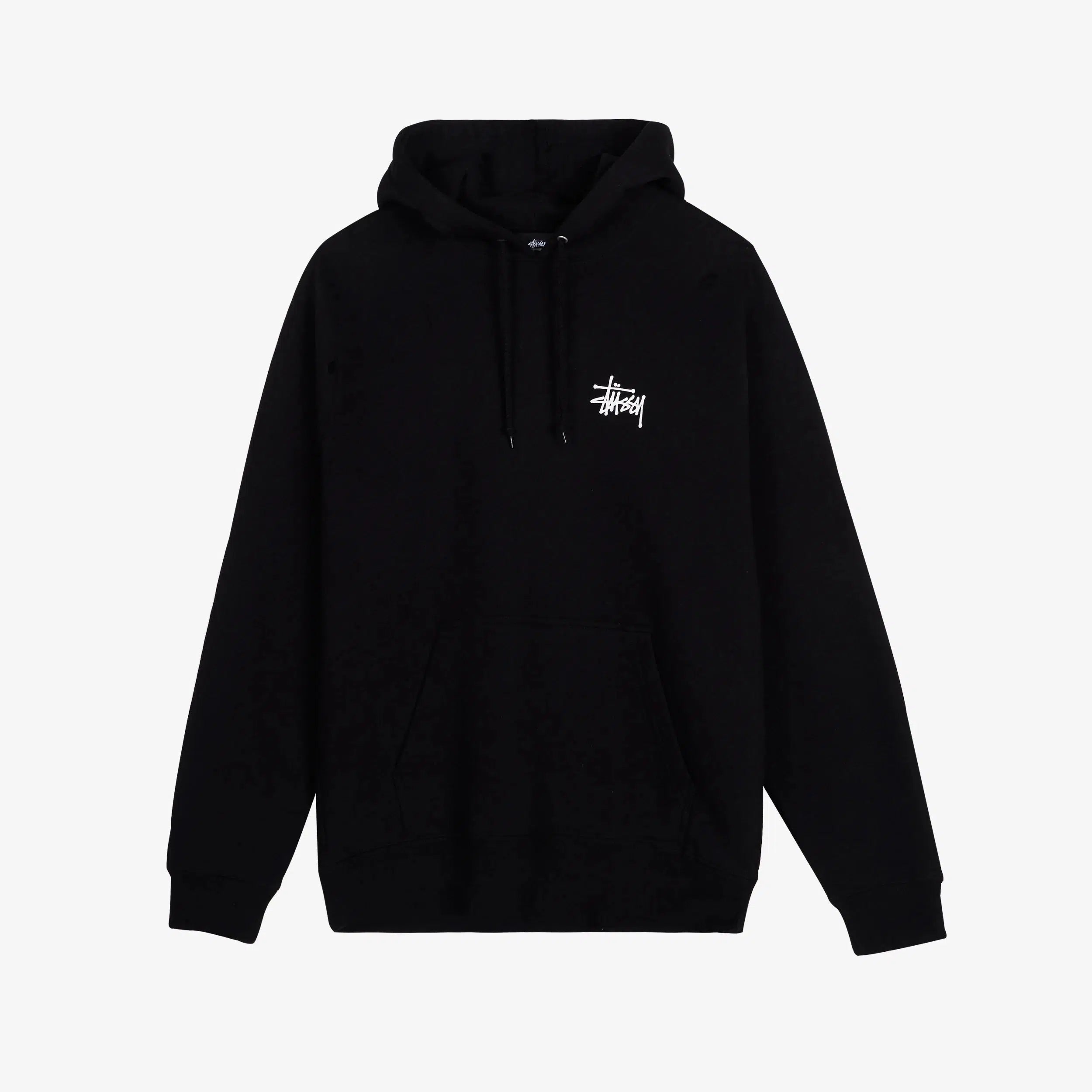 BASIC STUSSY HOOD BLACK