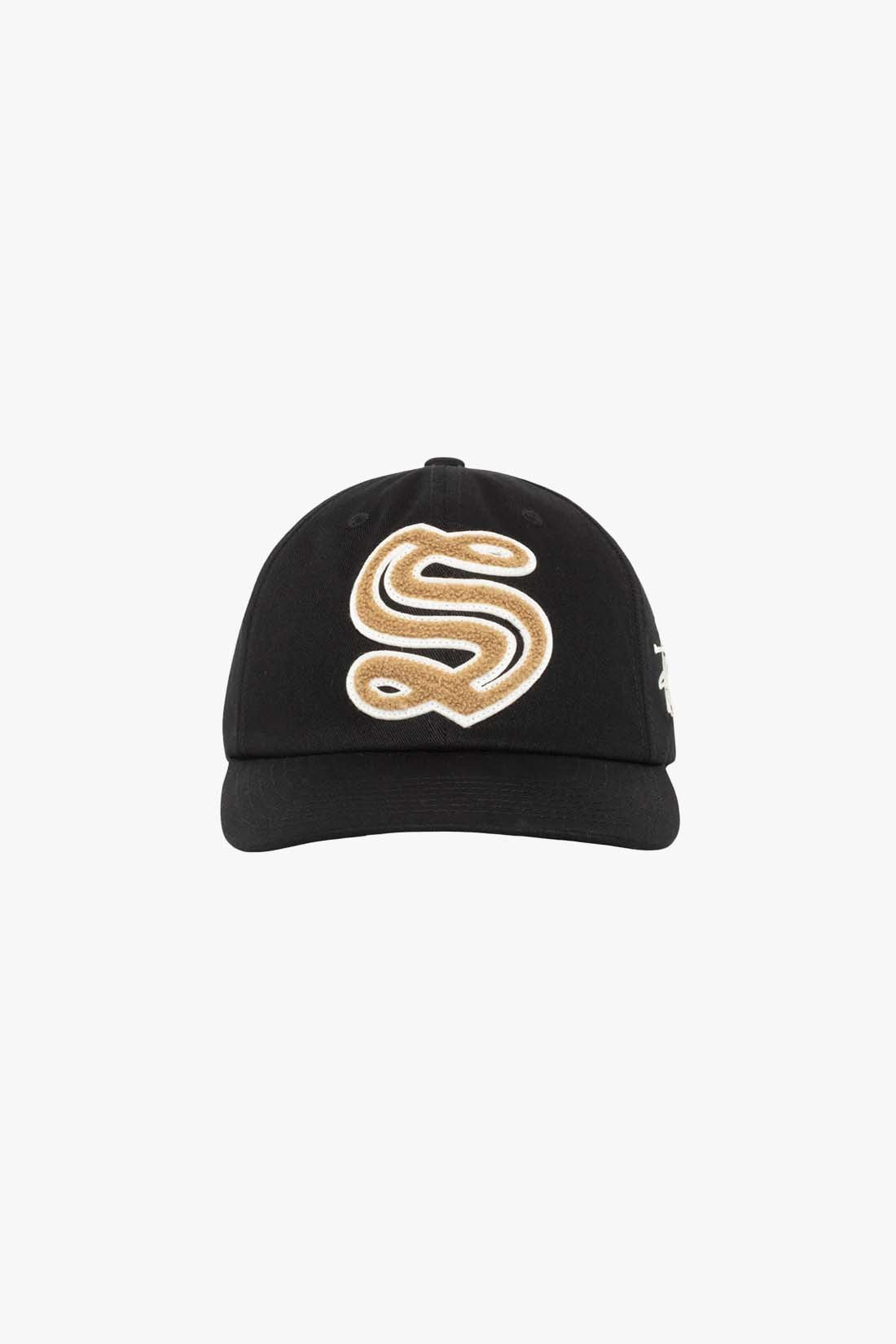 MD CHENILLE S CAP BLACK