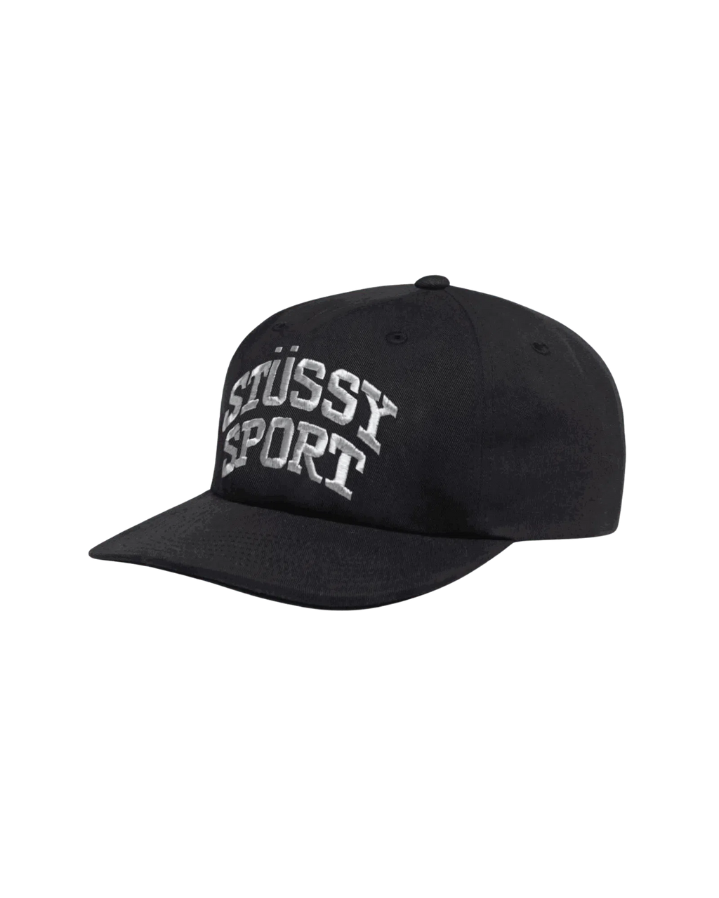 MD STUSSY SPORT CAP BLACK/METALLIC