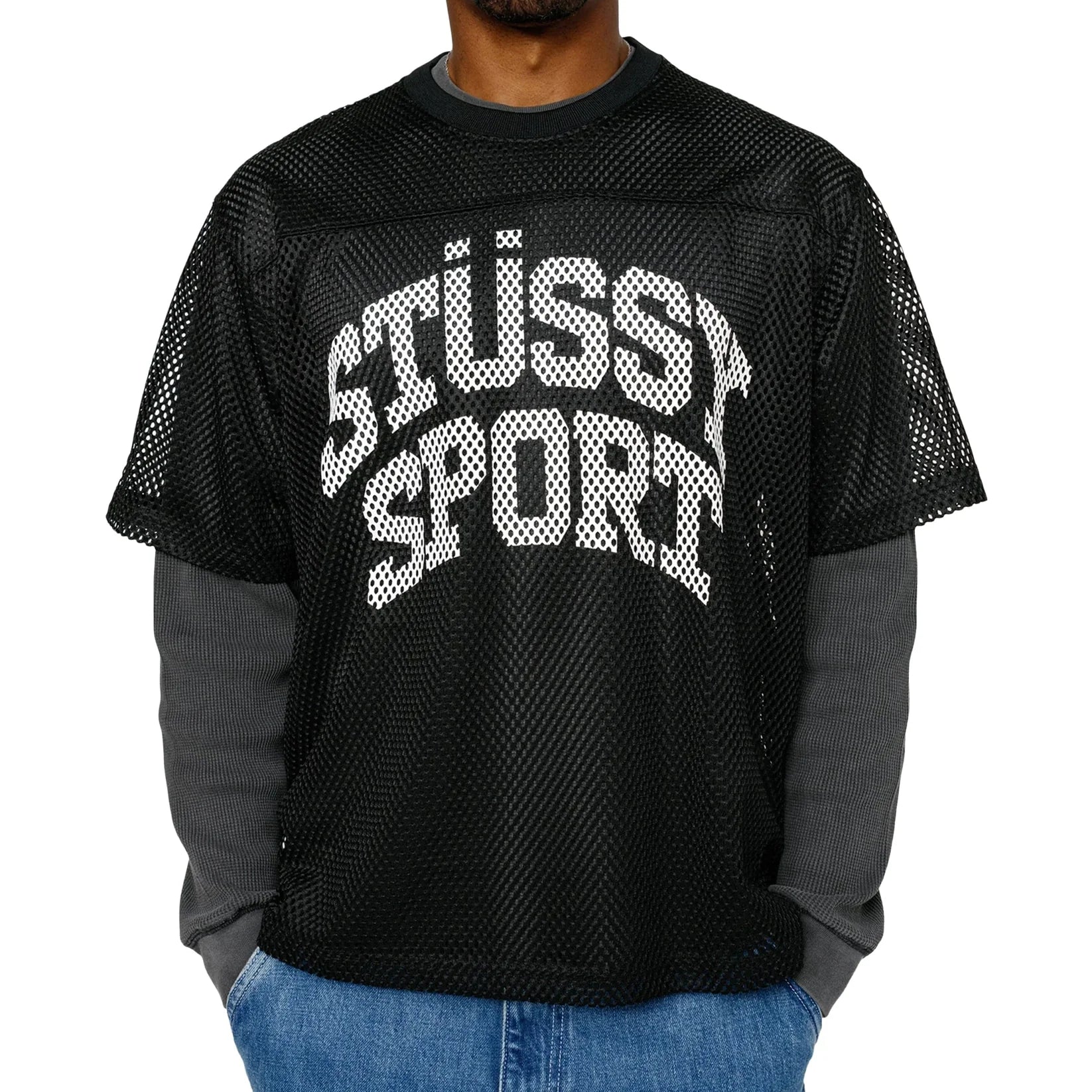 TEAM JERSEY STUSSY SPORT BLACK