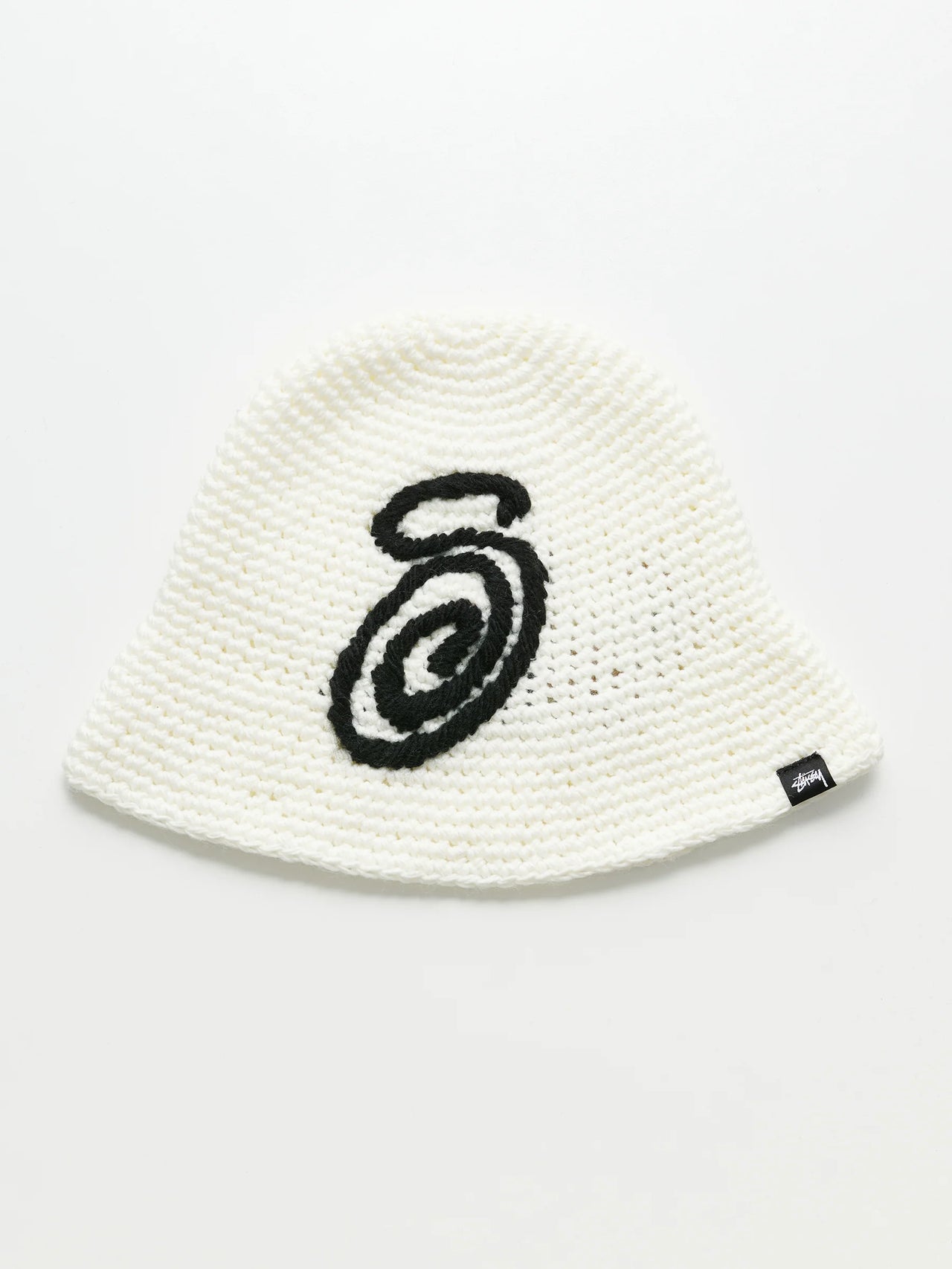 SWIRLY S KNIT BUCKET HAT BONE