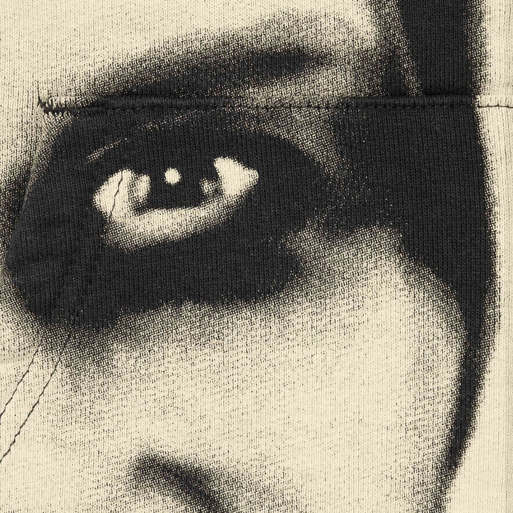 APHEX TEIN ZIP UP HOODED SWEATSHIRT BLACK