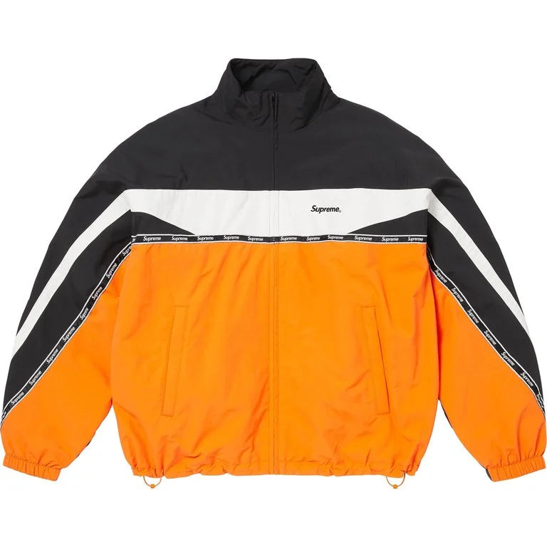 LOGO TAPING TRACK JACKET ORANGE
