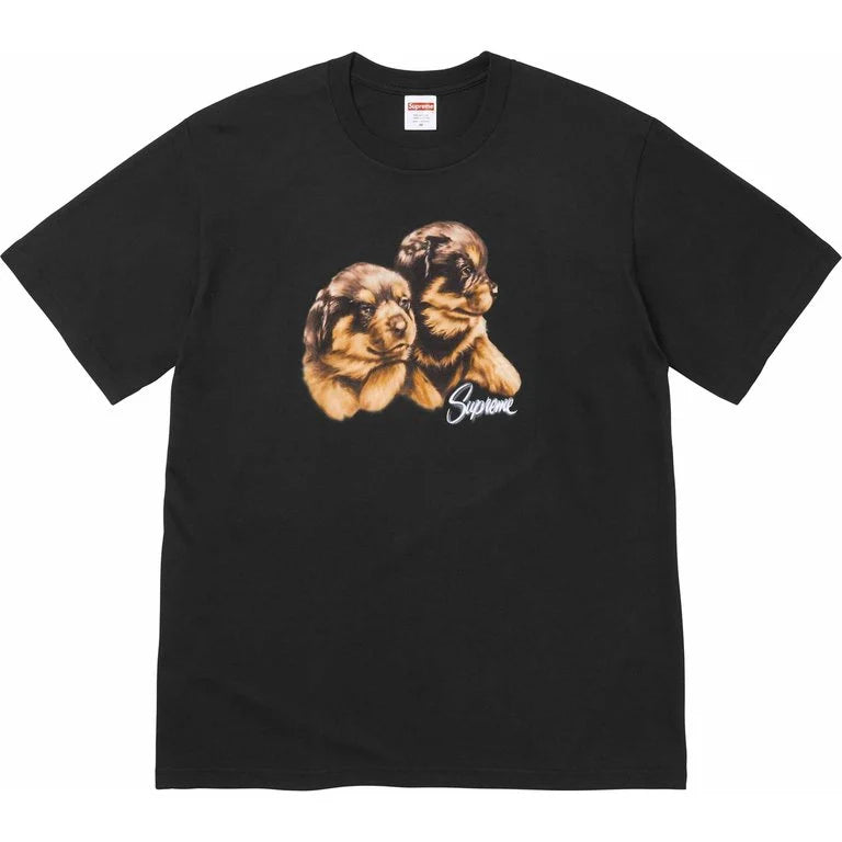 PUPPIES TEE BLACK