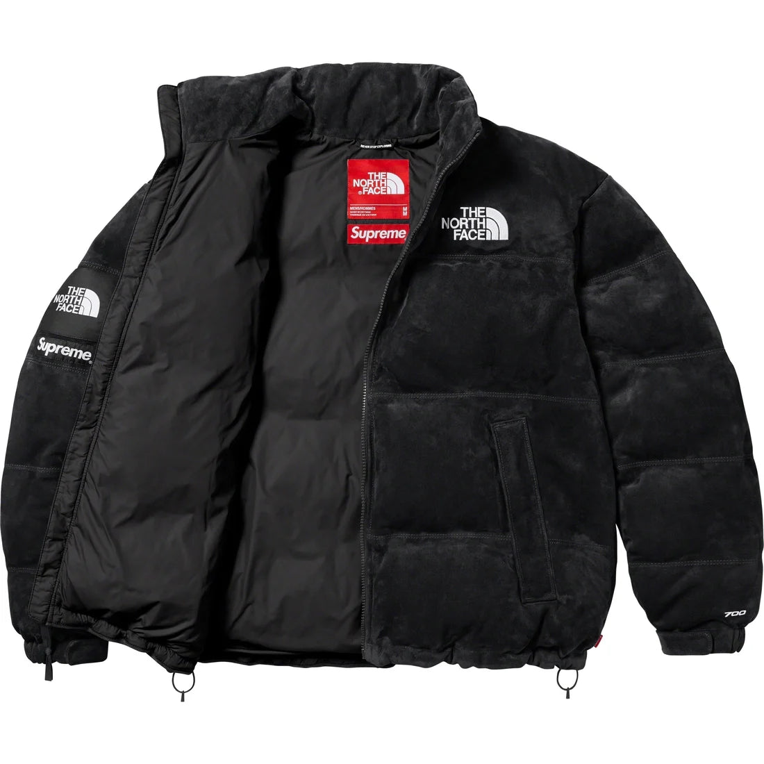 SUPREME®/THE NORTH FACE® SUEDE NUPTSE JACKE