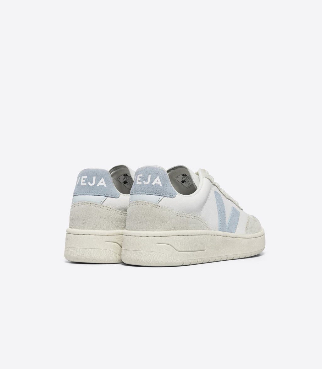Zapatillas Veja V-90 Leather Extra White Steel
