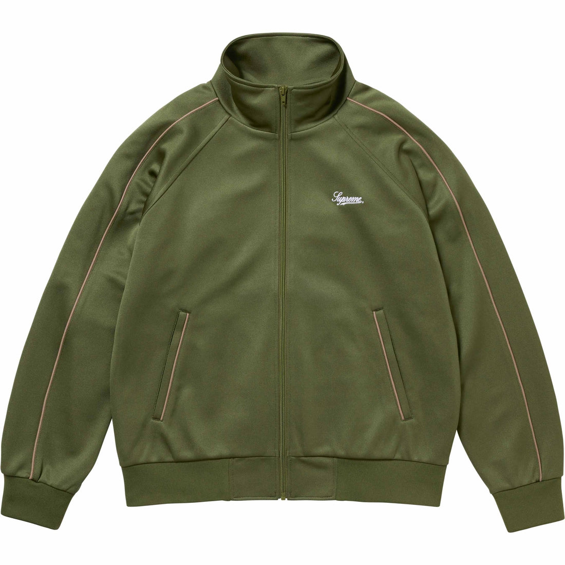 Tricot Track Jacket Olive