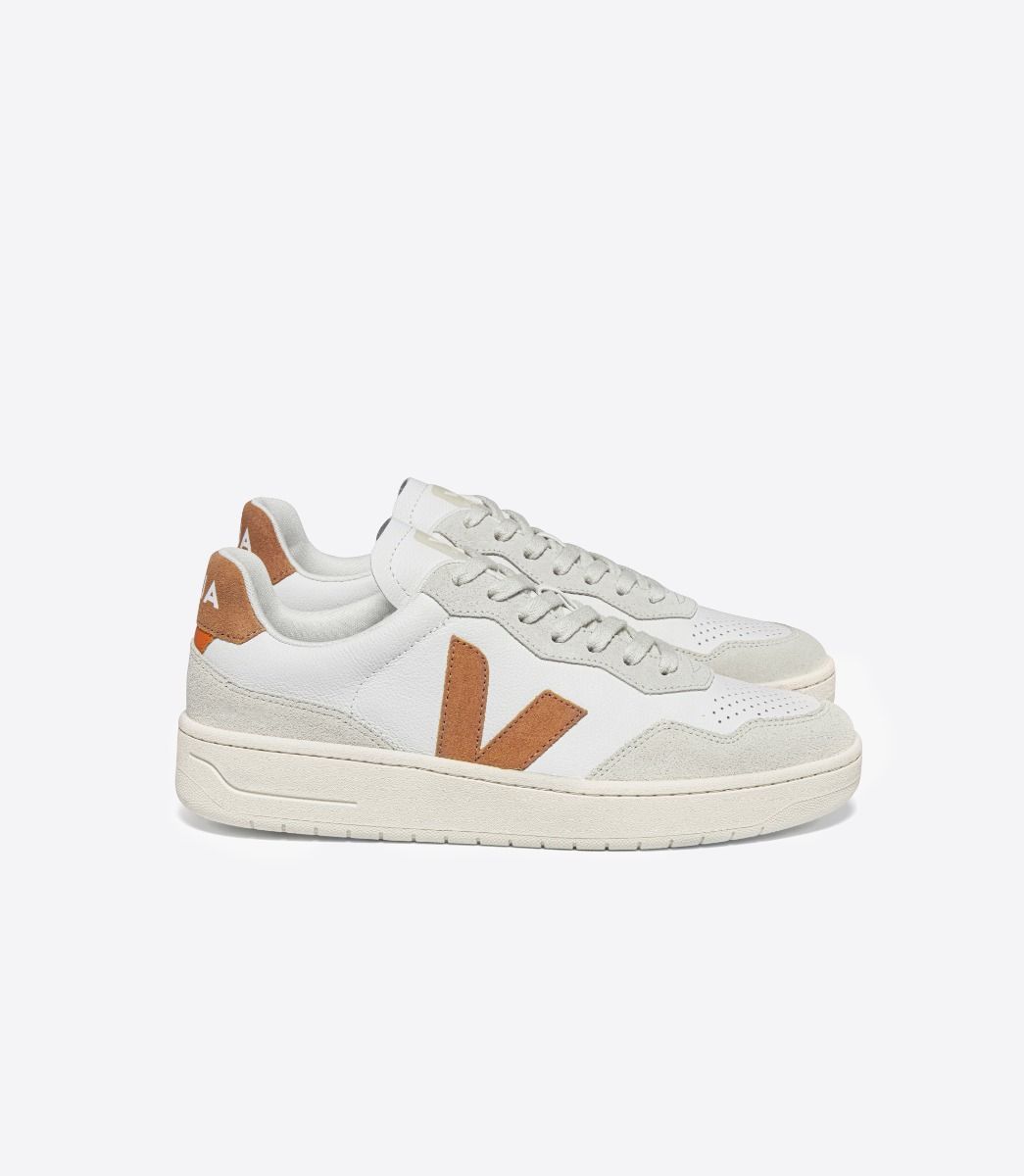 Zapatillas Veja V-90 Extra White Umber