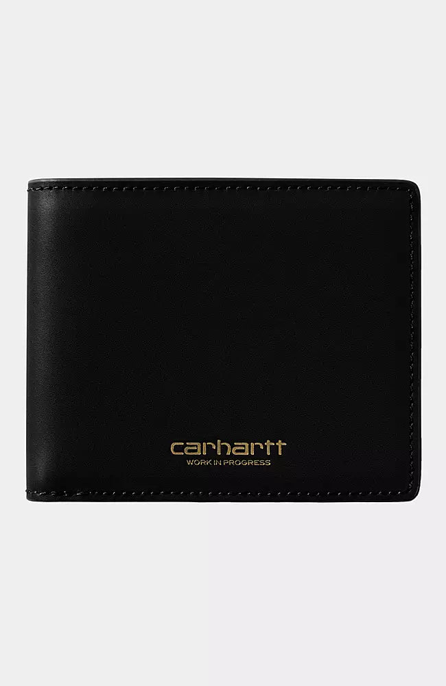 Vegas Billfold Wallet Black Gold